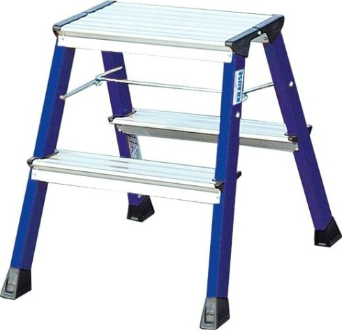 Складная подставка KRAUSE MONTO ROLLY 2х2 двухсторонняя, синяя [130082]