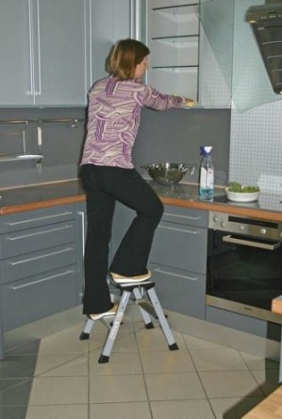 Складная подставка KRAUSE MONTO TREPPY 2х2 двухсторонняя [130013]