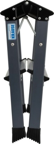 Складная подставка KRAUSE MONTO TREPPY 2х2 двухсторонняя, анодированная [130174]