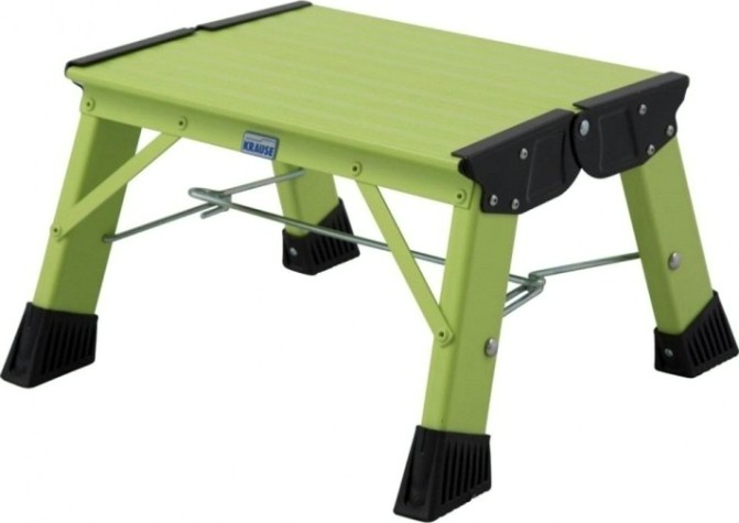 Складная подставка KRAUSE MONTO TREPPY PLUSLINE 1 ступень, зеленая [130365]