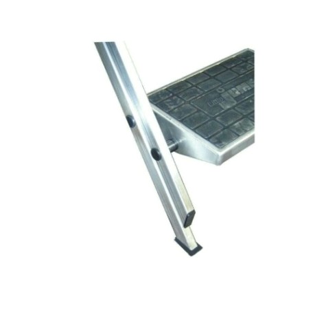 Складной трап KRAUSE 2 ступени, без дуги безопасности, резин ступ. [810229]