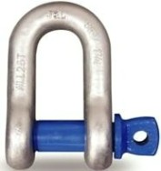 Скоба 10 мм грузоподъемная (0,75 т) прямой тип без гаек [00001760]