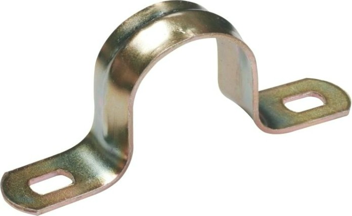 Скоба 25 - 26 мм металлическая двухлапковая [RB24-25SMD41]