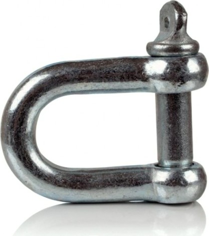 Скоба 25 мм такелажная оцинкованная