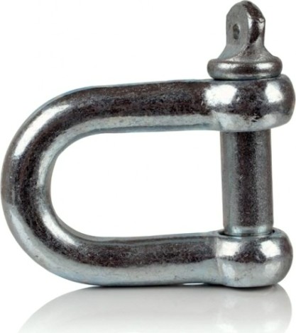Скоба 28 мм такелажная оцинкованная Скоба 28 мм такелажная оцинкованная