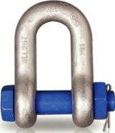 Скоба 35 мм грузоподъемная (12 т) прямой тип с гайкой