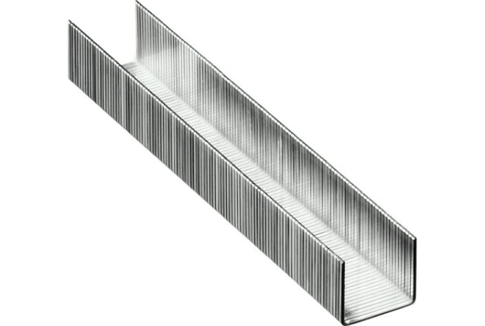 Скоба для степлера тонкая Mirax 6 мм тип 53, 1000 шт [3153-06]