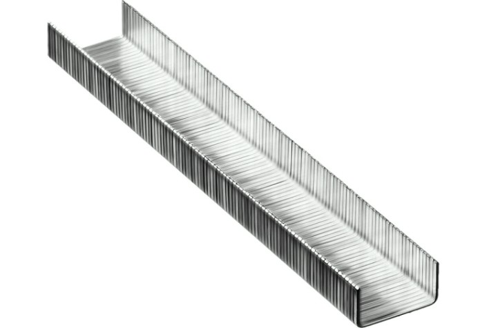 Скоба для степлера тонкая Mirax 8 мм тип 53, 1000 шт [3153-08]