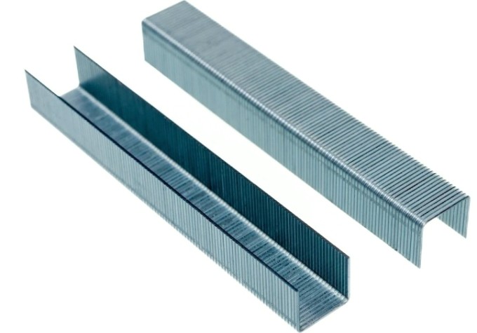 Скоба GROSS 41708 8 мм для мебельного степлера, усиленные, тип 53 1000 шт. [41708]