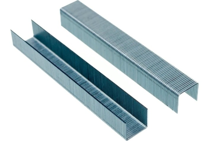 Скоба GROSS 41710 10 мм, для мебельного степлера, усиленные, тип 53 1000 шт. [41710]