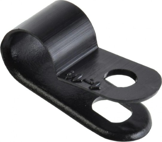 Скоба крепежная IEK 6мм нейлон черн. (уп. 50шт) [USK11-06-050-K02]