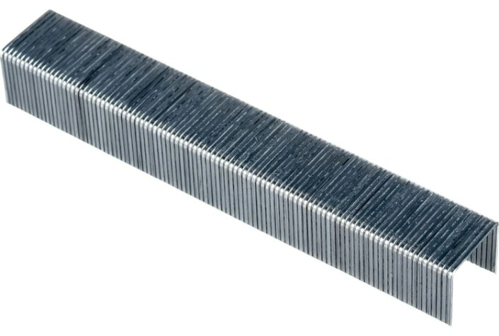 Скоба MATRIX 10 мм, тип 53 для мебельного степлера, заостренные, 1000 шт. [41140]