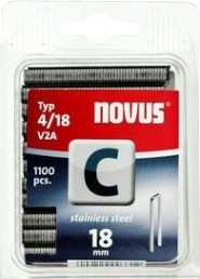 Скоба NOVUS 4/18 V2A 18 мм 1100 шт. 042-0459 [042-0459]