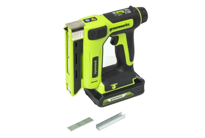 Скобозабиватель аккумуляторный GREENWORKS G24CS10 без АКБ и ЗУ [3400107]
