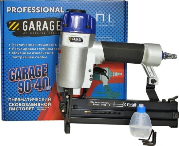 Скобозабиватель пневматический Garage 90-40 plus [УТ-00000043]