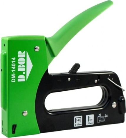Скобозабиватель ручной D.BOR Metal PROF DM 14014 (П 140 6-14 мм, Т 8-300 16 мм) [D2-DM-14014]
