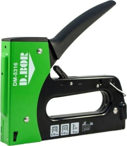 Скобозабиватель ручной D.BOR Metal PROF DM 5316 (П 53, П 13 6-16 мм, Т 8-300 16 мм) [D2-DM-5316]