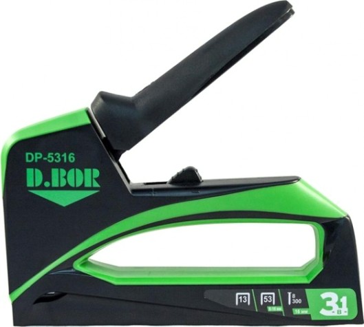 Скобозабиватель ручной D.BOR Plastic Maxi DP 5316 (П 53, П 13 6-16 мм, Т 8-300 16 мм) [D1-DP-5316]