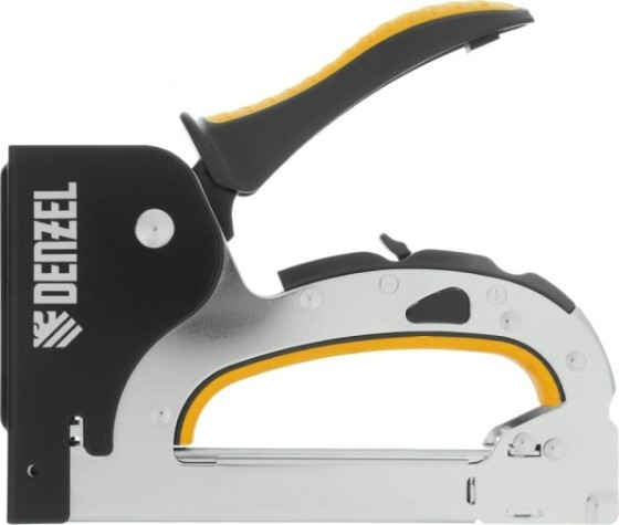 Скобозабиватель ручной DENZEL тип 53, 4-14 мм, стальной корпус [40211]