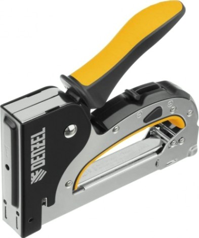 Скобозабиватель ручной DENZEL тип 53, 4-14 мм, стальной корпус [40211]