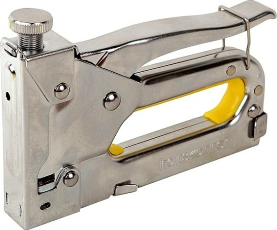 Скобозабиватель ручной HANSKONNER HK1071-01-06 регулируемый, для 53(4-14 мм) Скобозабиватель ручной HANSKONNER HK1071-01-06 регулируемый, для 53(4-14 мм)