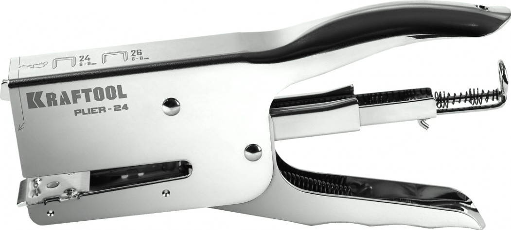 Скобозабиватель ручной KRAFTOOL HD-24 тип 24,26 [3124]