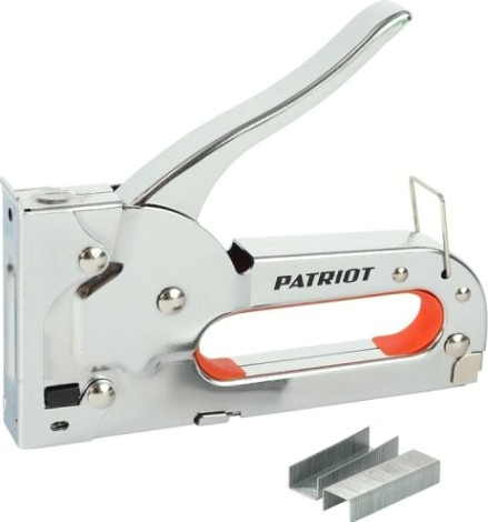 Скобозабиватель ручной PATRIOT SPQ-110 скобы тип 53 4-8мм, 100шт комплекте [350007501]