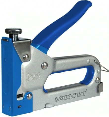 Скобозабиватель ручной ПРАКТИКА Мастер 53 ерия, скоба 4-14 мм с верхним регулятором удара [775-730]