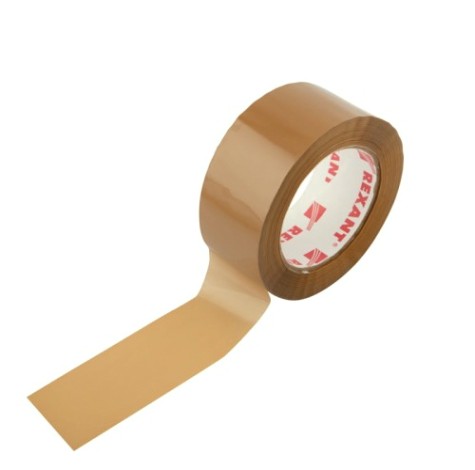 Скотч REXANT 09-4214 упаковочный 48 ммх50 мкм, коричневый (рулон 150 м)