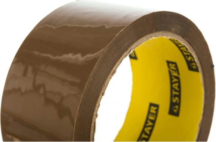 Скотч STAYER MASTER клейкая лента, коричневая, 48ммх60м [1207-50]