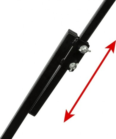 Скребок для снега DDE STH 620 поворотный на колесах [906-760]