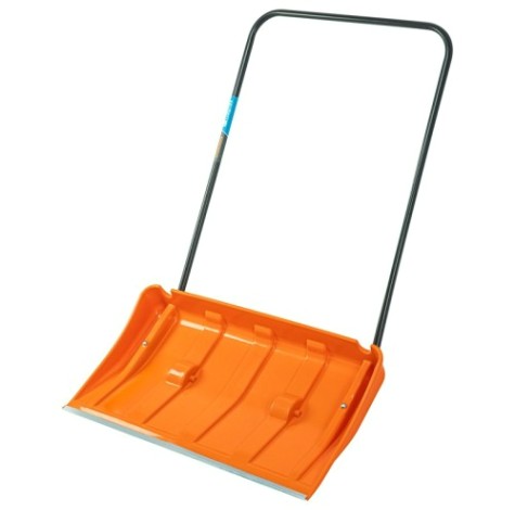 Скребок для снега СИБРТЕХ 61669 пластиковый, стальная рукоятка, усиленный Скребок для снега СИБРТЕХ 61669 пластиковый, стальная рукоятка, усиленный