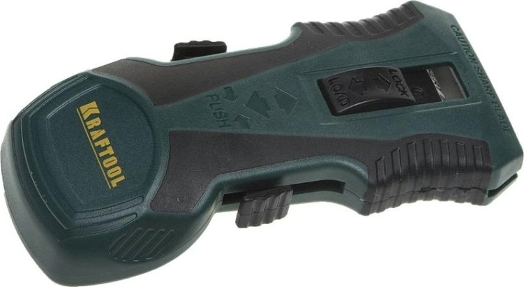 Скребок KRAFTOOL "Safety" 2 в 1, двухкомпонентный корпус [08543]