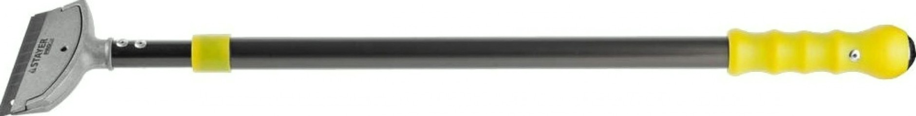 Скребок STAYER PROFI телескопический универсальный, 570-910мм, лезвие 1 [08505_z01]