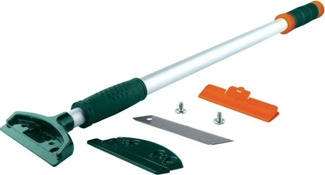 Скребок ВАРЯГ 31920 телескопический алюм., 58-104 см [тов-205738]