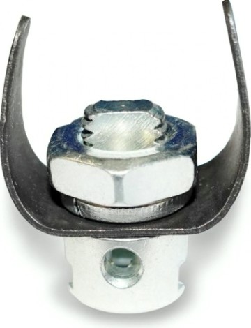 Скребок VOLL 7.10816 двойной гладкий вильчатый для спирали 16мм Скребок VOLL 7.10816 двойной гладкий вильчатый для спирали 16мм