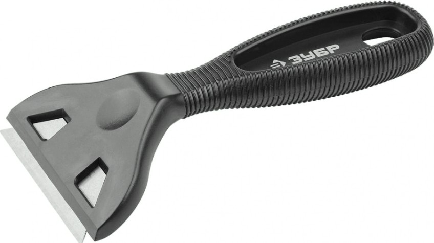 Скребок ЗУБР МАСТЕР А24 2 в 1, пластиковый, тип лезвия а24 [08555_z01]