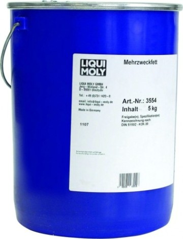 Смазка для карданных крестовин и подшипников LIQUI MOLY Mehrzweckfett 5 л 3554 [3554]