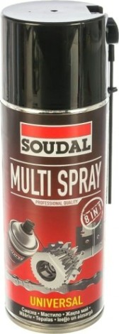 Смазка многофункциональная SOUDAL Multi Spray 0,4 л [134155]