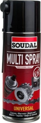 Смазка многофункциональная SOUDAL Multi Spray 0,4 л [134155]