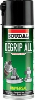 Смазка проникающая SOUDAL Degrip All 0,4 л разблокировочная [134156]