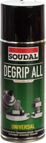 Смазка проникающая SOUDAL Degrip All 0,4 л разблокировочная [134156]