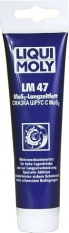 Смазка ШРУС с дисульфидом молибдена LIQUI MOLY LM 47 Langzeitfett + MoS2 0,1 л. 1987/3510 [3510/1987]