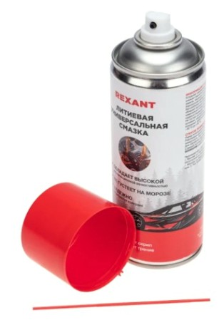 Смазка универсальная литиевая REXANT 520 мл, аэрозоль [85-0076]