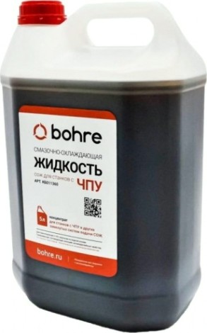 Смазочно-охлаждающая жидкость Bohre 5 л. для станков с ЧПУ, (концентрат) [КБ011360]