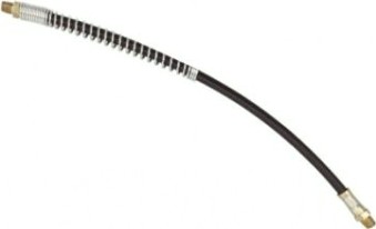 Сменный шланг GROZ GHC-12/SPR/B с защ. пружиной, 300 мм, 240 атм, 1/8"BSP, GR43660 [GR43660]