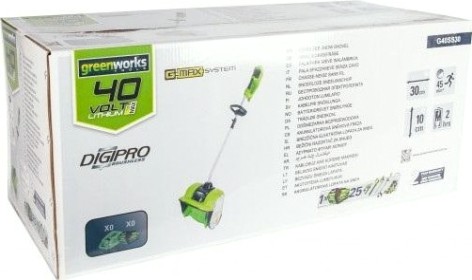Снегоуборщик аккумуляторный GREENWORKS GD40SSK2 [2600807UA]