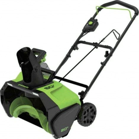 Снегоуборщик аккумуляторный GREENWORKS GD60PST бесщеточный, без АКБ и ЗУ [2602907]