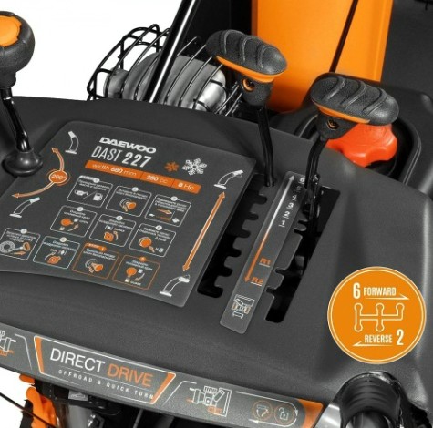 Снегоуборщик бензиновый DAEWOO DAST 227 Снегоуборщик бензиновый DAEWOO DAST 227