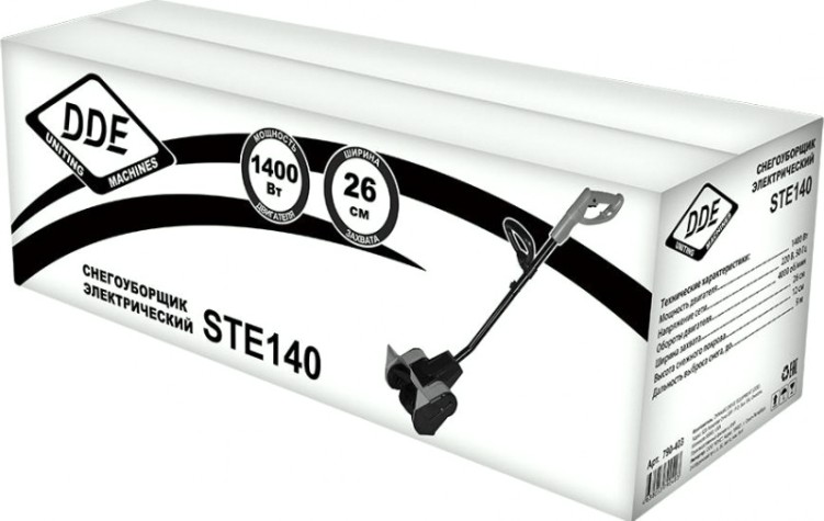 Снегоуборщик электрический DDE STE 140 [790-403]